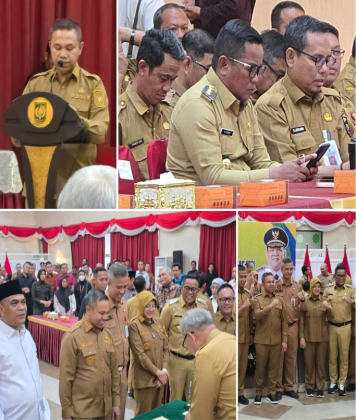 Bupati Pelalawan H. Zukri menghadiri Musyawarah Perencanaan Pembangunan (Musrenbang) 